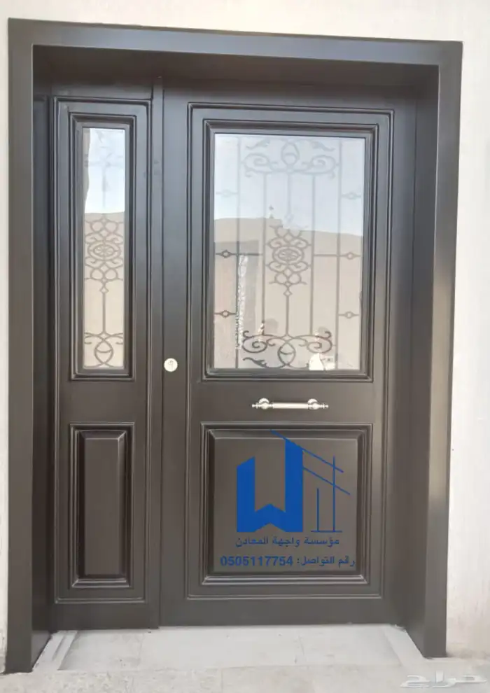 أبواب كلادينج أبواب حديد أبواب سحاب درابزين 39