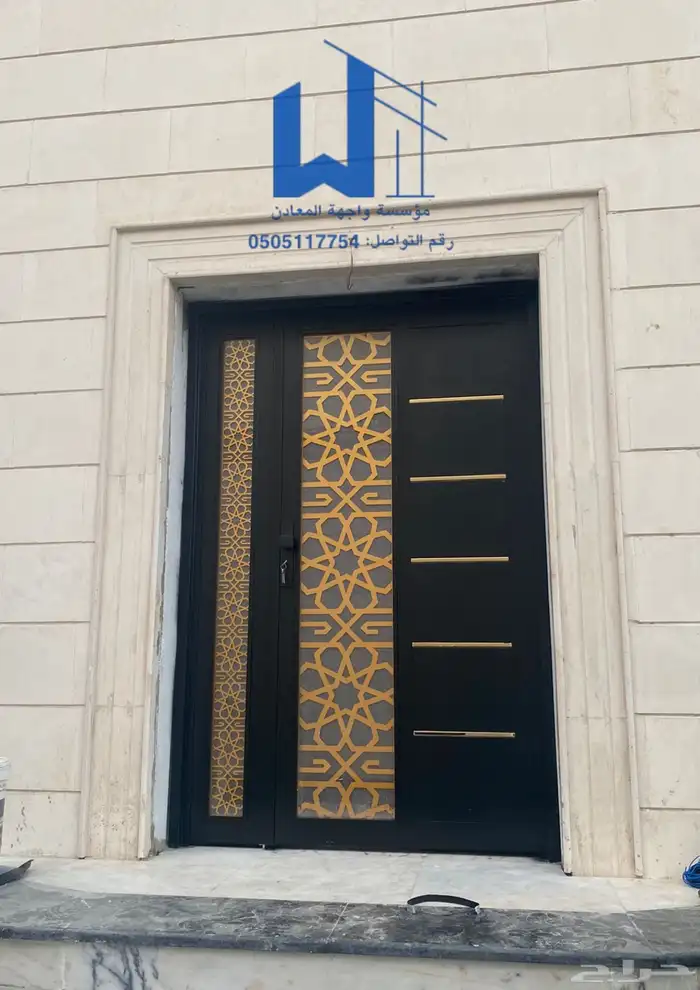أبواب كلادينج أبواب حديد أبواب سحاب درابزين 34