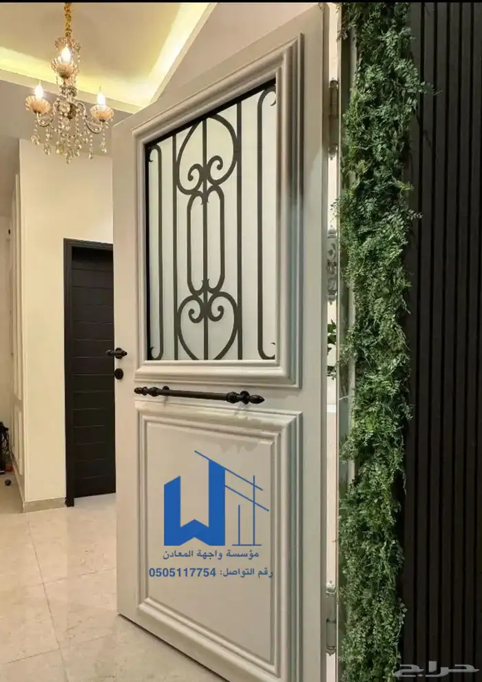 أبواب كلادينج أبواب حديد أبواب سحاب درابزين 40