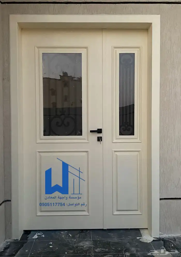 أبواب كلادينج أبواب حديد أبواب سحاب درابزين 38