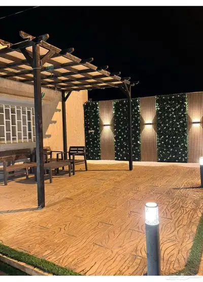 استراحه في النماص بملعب للايجار الاسبوعي والشهرى 1