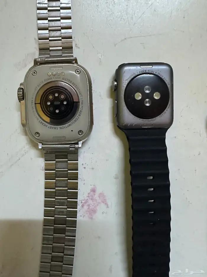 ساعات الأولىX8 ULTRA والثانية ابل الجيل3 5
