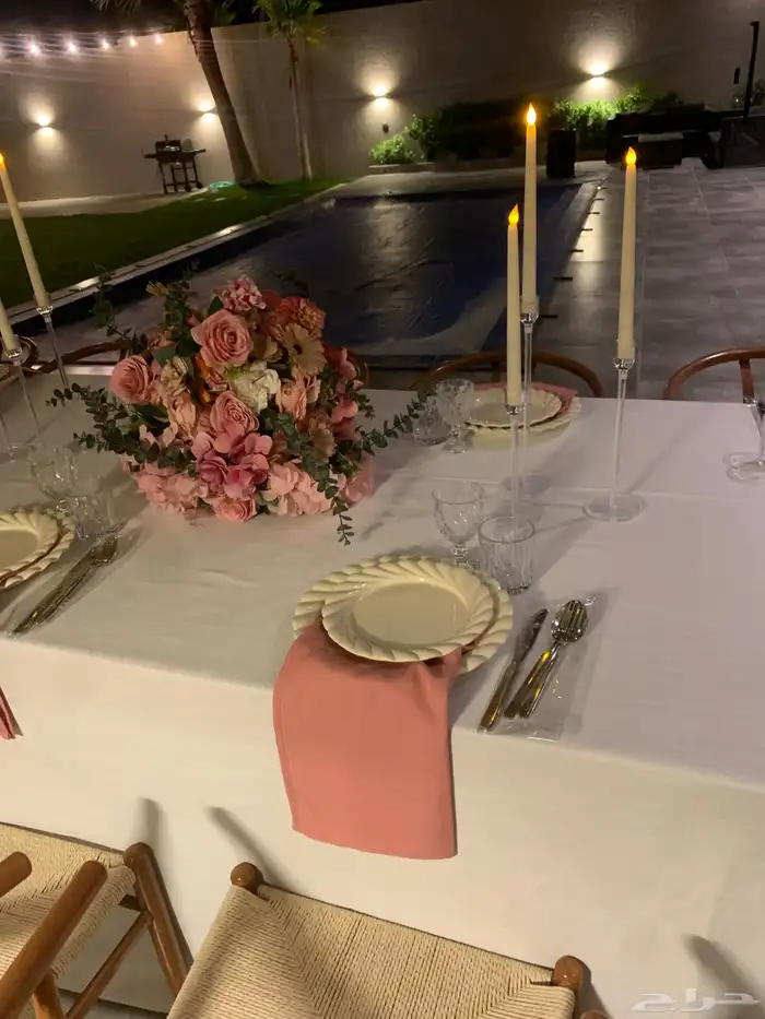 تنسيق حفلات طاولات عشاء كوش مداخل استقبال 28