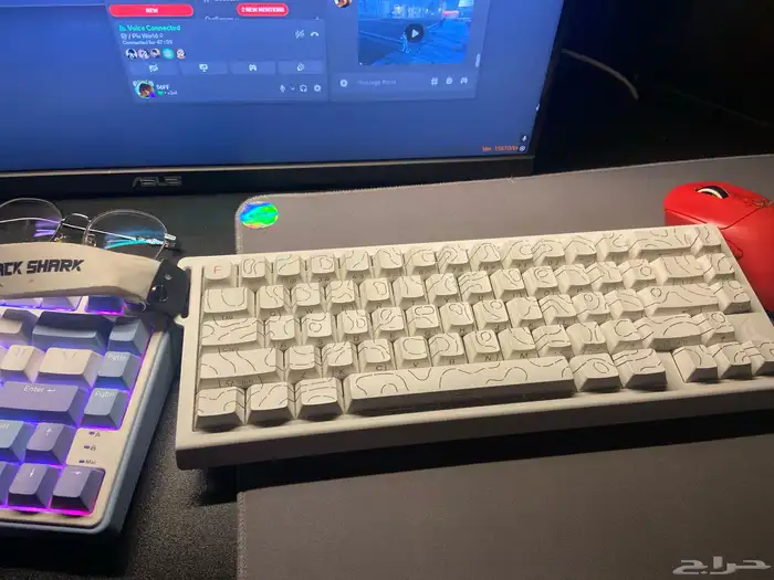 كيبورد سويتش مغناطيسي يمديك تتحكم بسرعة الاستجابة 0