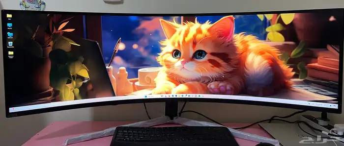 شاشة قيمنق سامسونج Samsung G9 جديدة بالكرتون 7
