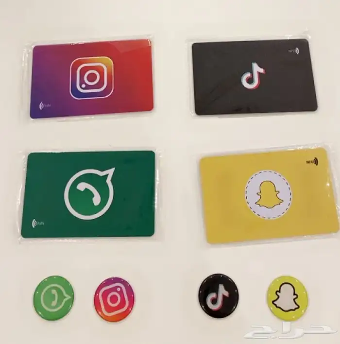 بطاقة NFC سوشيل ميديا الذكية 1
