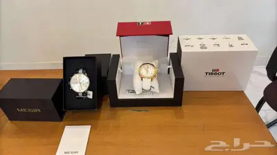 ساعه Tissot تيسوت و ساعه megir ميقر لم تسخدم التواصل خاص 3