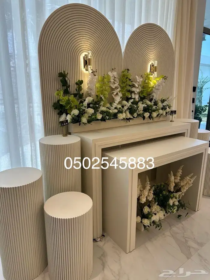 كوش مداخل استقبال طاولات الطعام 6