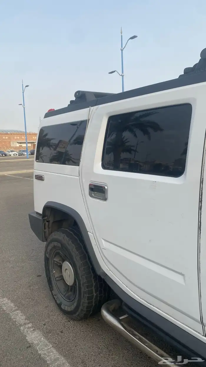 همر h2 ابيض 2003 7