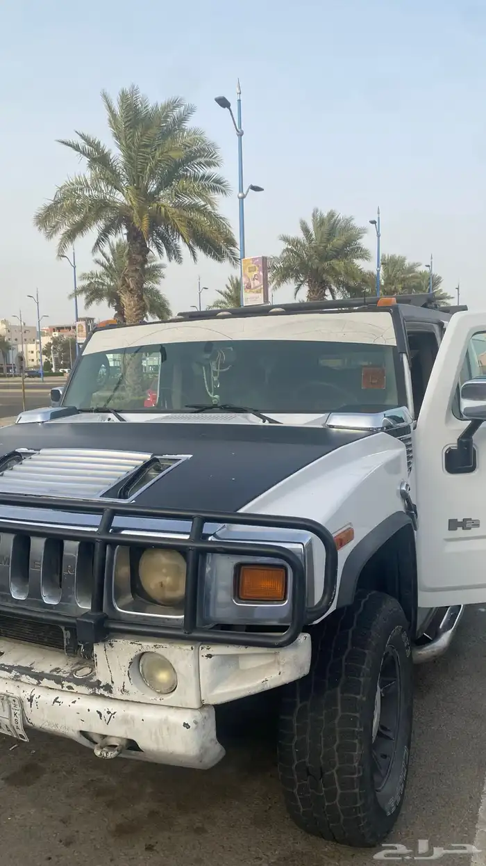 همر h2 ابيض 2003 13
