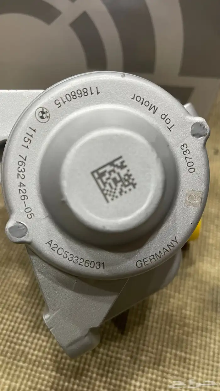 طرمبة ماء bmw اصلية وكالة جديدة x6 و740 3