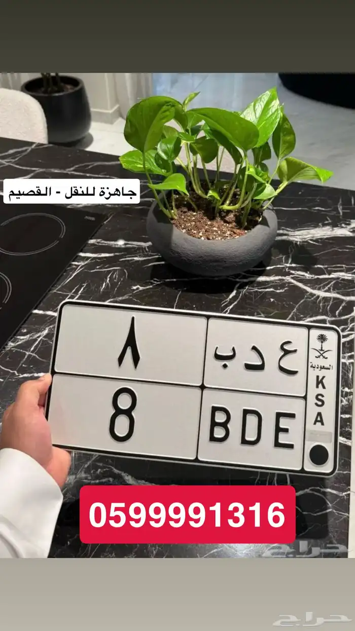 لوحة خصوصي رقم 8 للبيع 0
