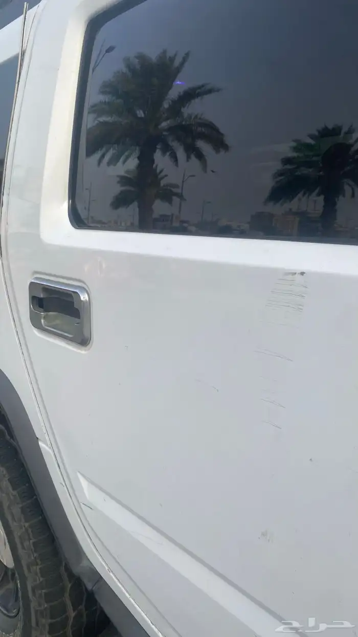 همر h2 ابيض 2003 8