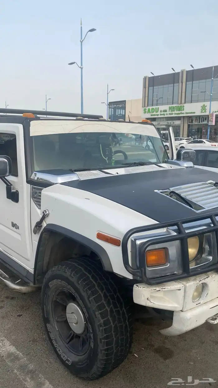همر h2 ابيض 2003 9