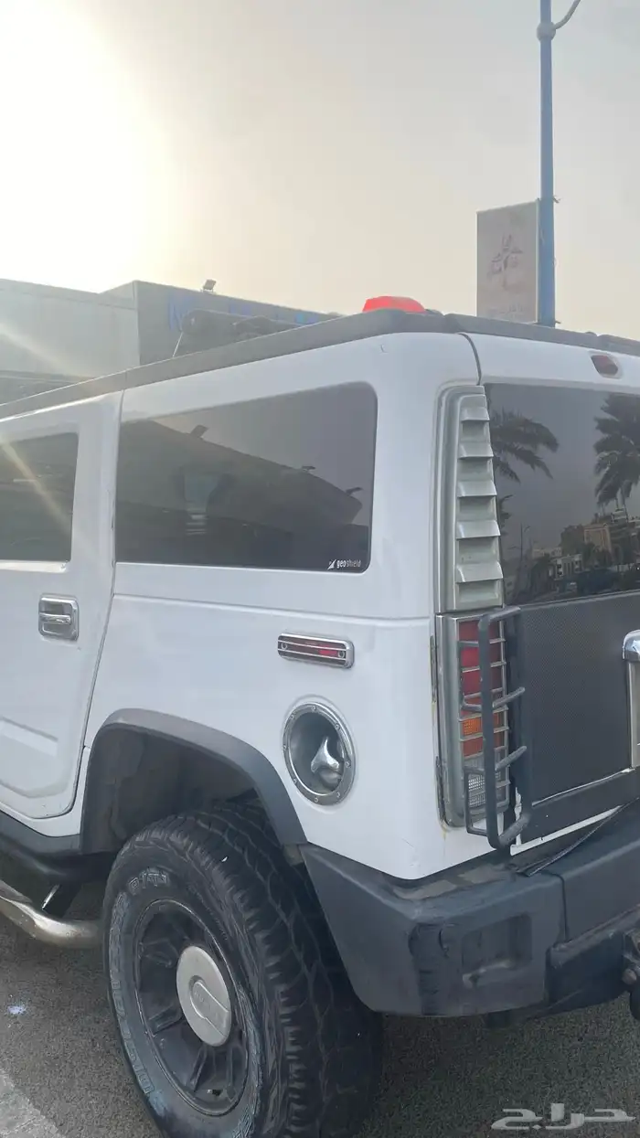 همر h2 ابيض 2003 5