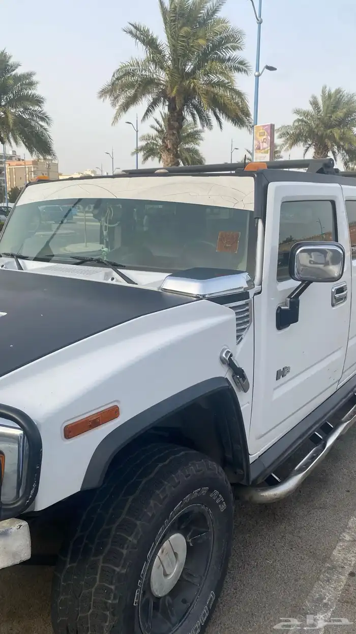 همر h2 ابيض 2003 16