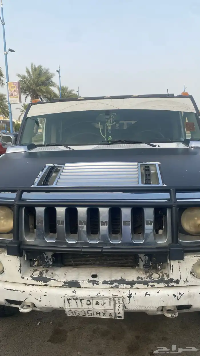 همر h2 ابيض 2003 12