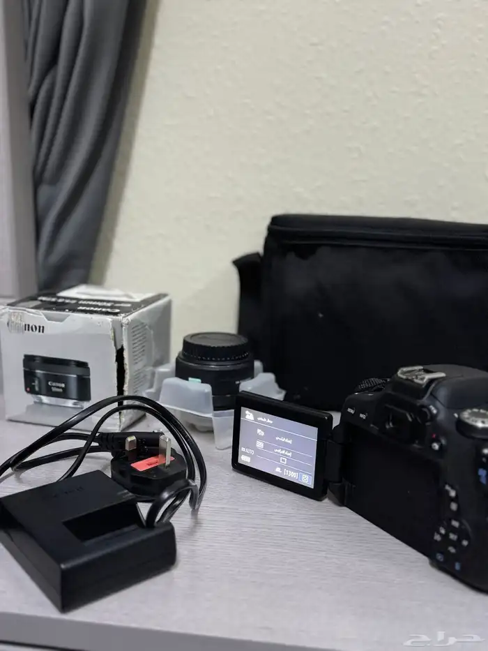 (كاميرات كانون مع الملحقات الخاصة ) 1- عدسة إضافية 7