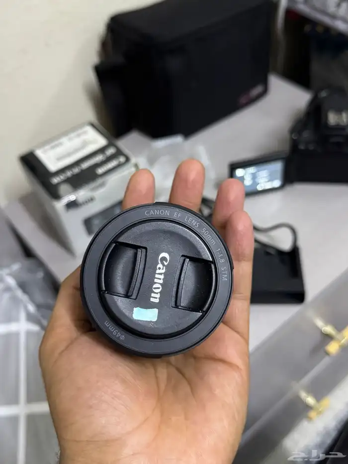 (كاميرات كانون مع الملحقات الخاصة ) 1- عدسة إضافية 2