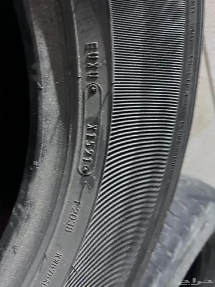 كفرات دلوب تاريخ 21 استخدام نظيف يوجد فيها رقعة مقاس 18 5