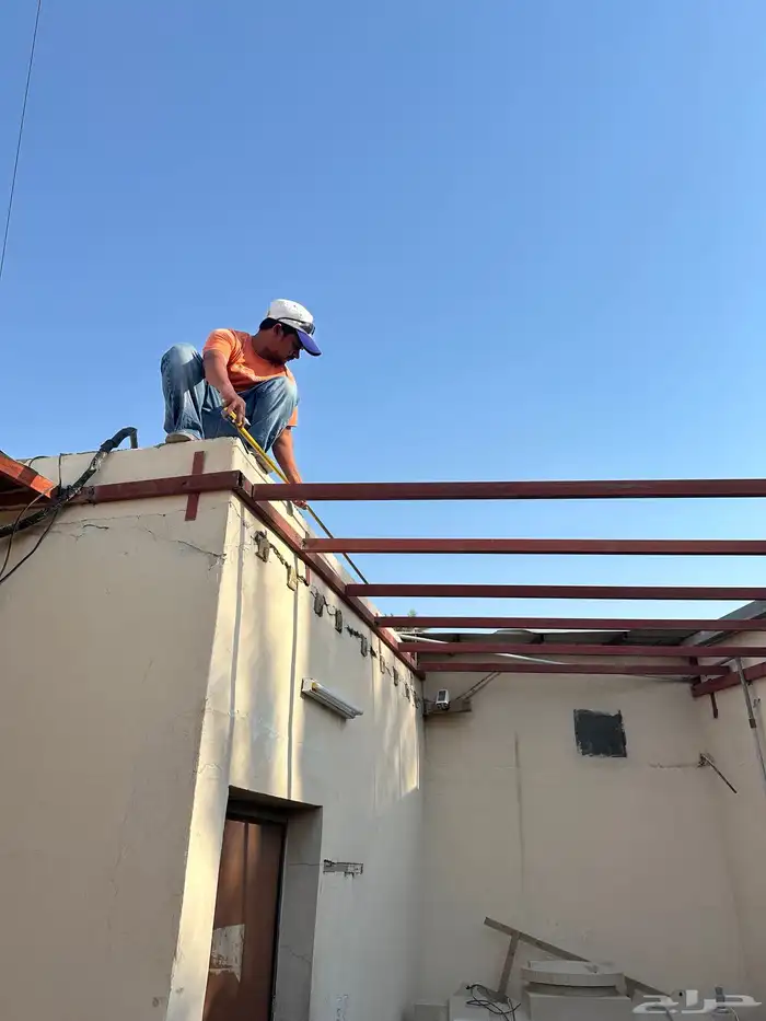 نعمل هنقر وابواب ومظلات درابزين 2