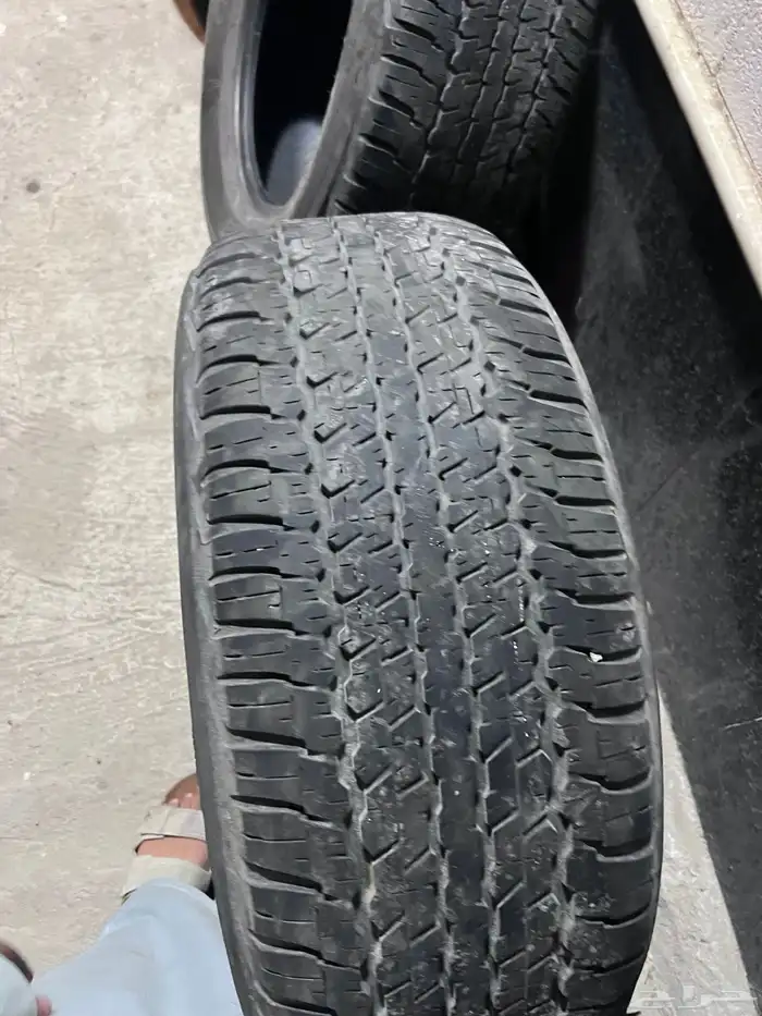 كفرات دلوب تاريخ 21 استخدام نظيف يوجد فيها رقعة مقاس 18 1