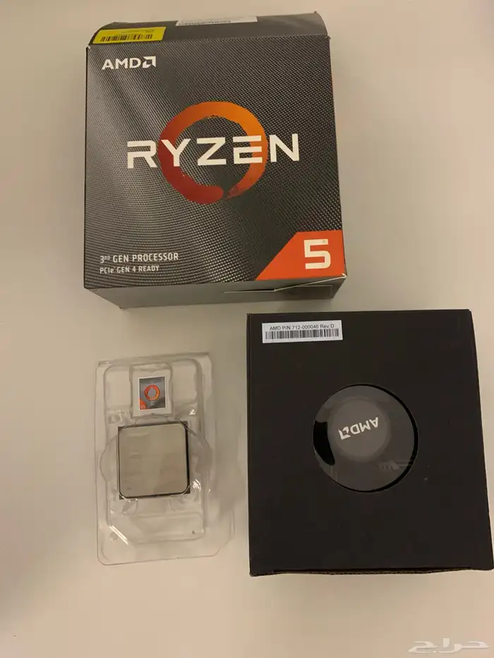 للبيع  معالج AMD Ryzen 5 3600   مستعمل بحالة ممتازة 0