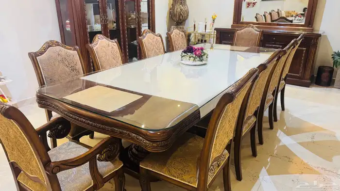 طقم كنب   طاولة طعام 5