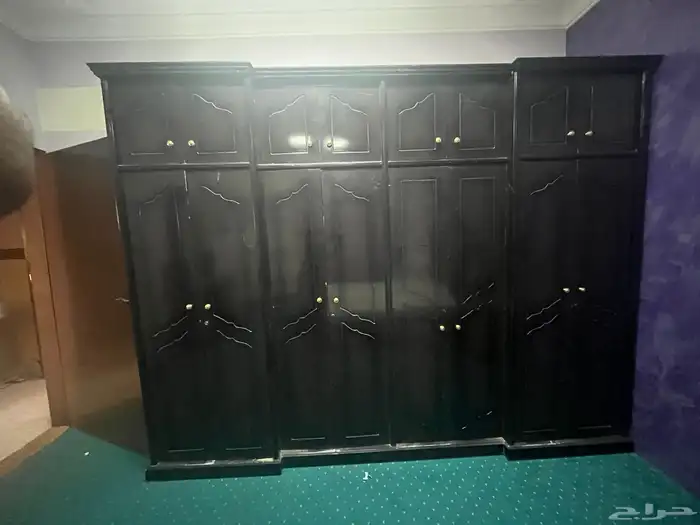 غرفة نوم مع ستارة مع سليب مع فرشة 0