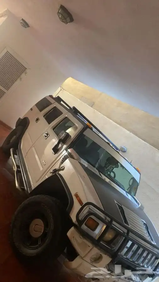 همر H2 ابيض 2003 1