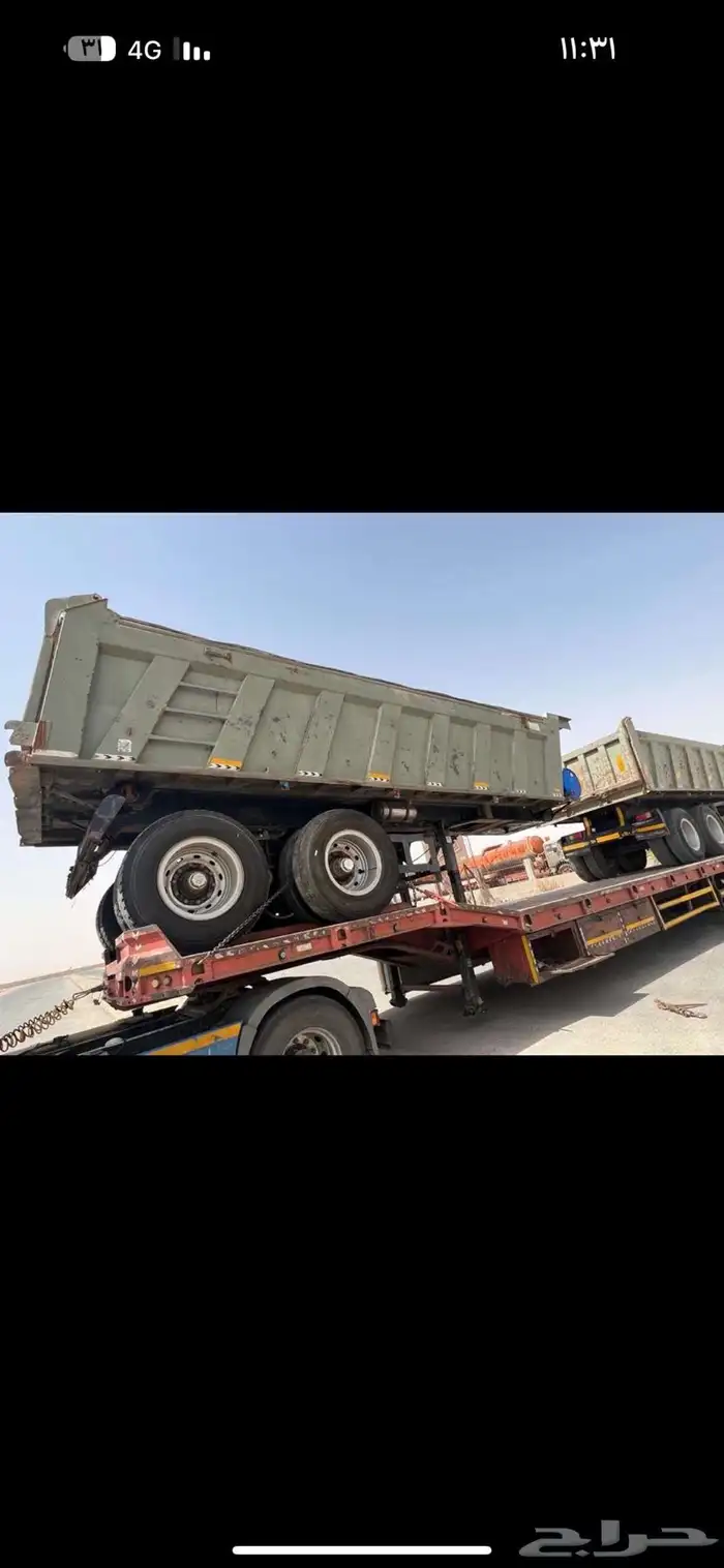 تأجير صناديق قلابات جميع الاحجام 1