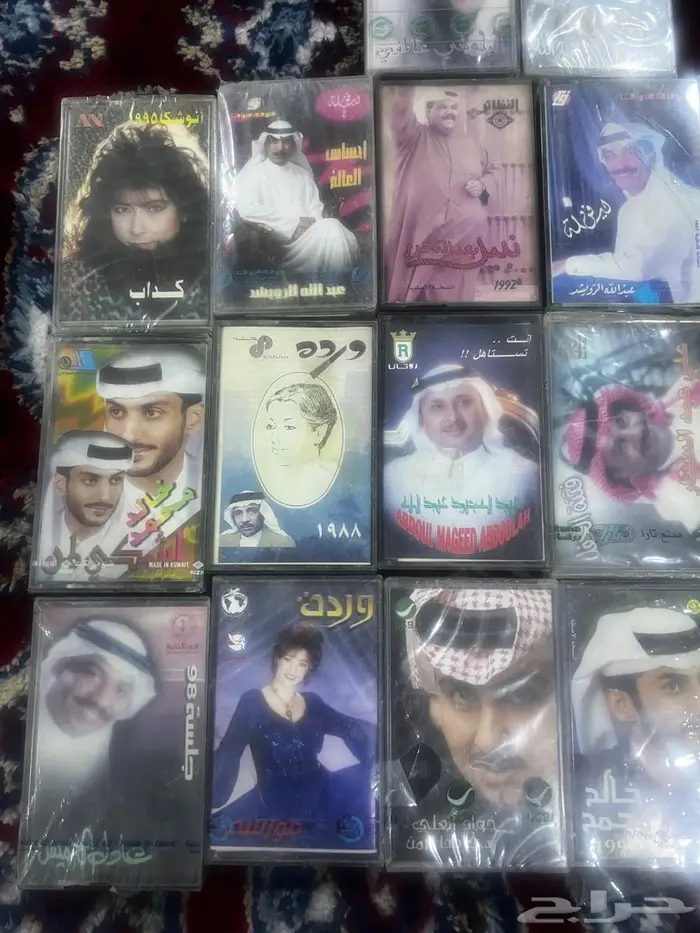 للبيع اشرطه كاسيت جديده غير مستخدمه 4