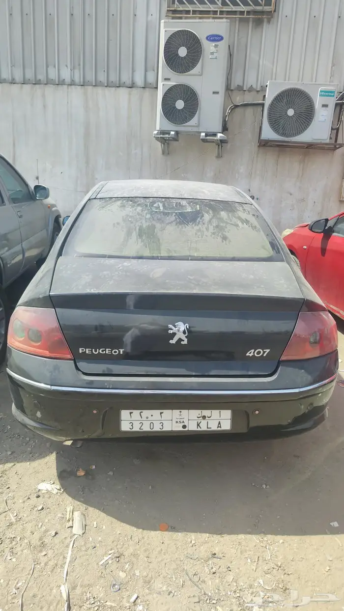 تشليح سيارة بيجو 407 3