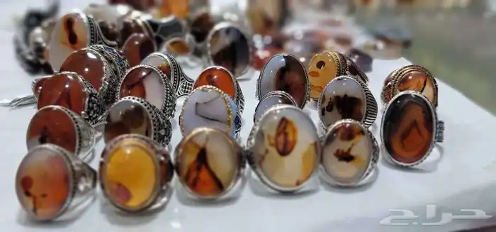 خواتم عقيق يمني درجه اولى 6