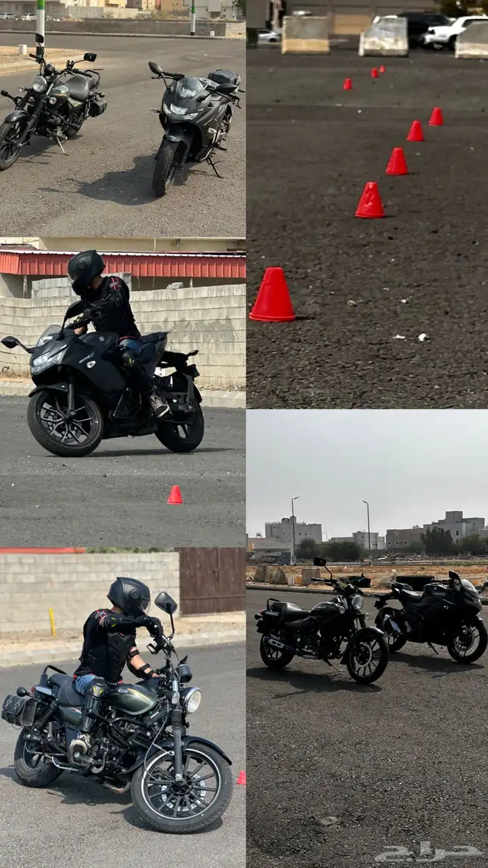 تدريب دباب - تدريب دراجة نارية 5