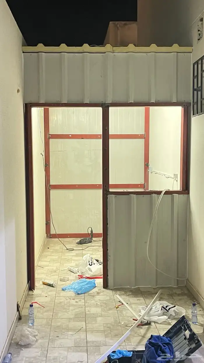 انشاء وتصنيع غرف واسقف ساندوتش بانل 3