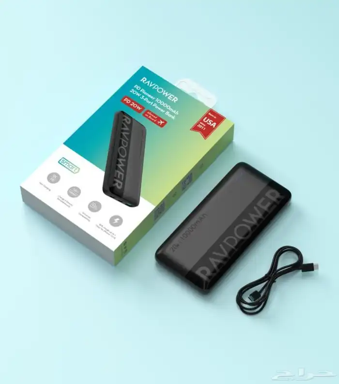 للبيع بطارية متنقله نوعها راف باور 4