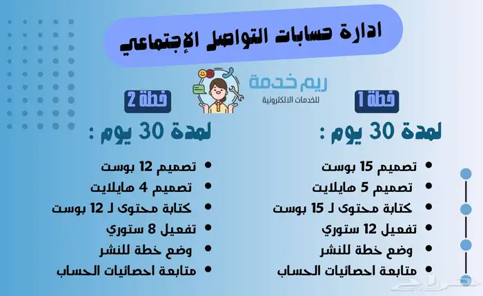 إدارة حسابات التواصل الاجتماعي باحترافية وخبرة معتمدة 0
