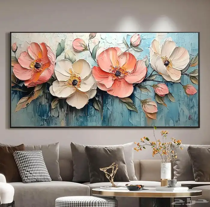 لوحات حائط كانفس ثبات الوان بشكل ابدي واتساب او من متجرنا 87