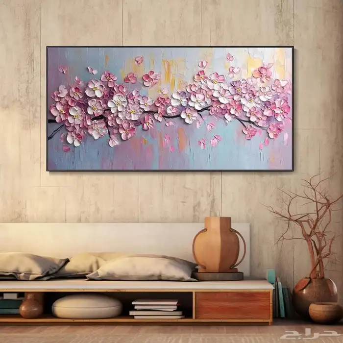 لوحات حائط كانفس ثبات الوان بشكل ابدي واتساب او من متجرنا 85