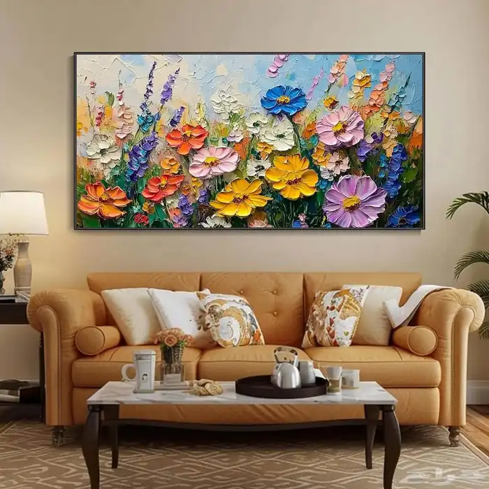 لوحات حائط كانفس ثبات الوان بشكل ابدي واتساب او من متجرنا 93