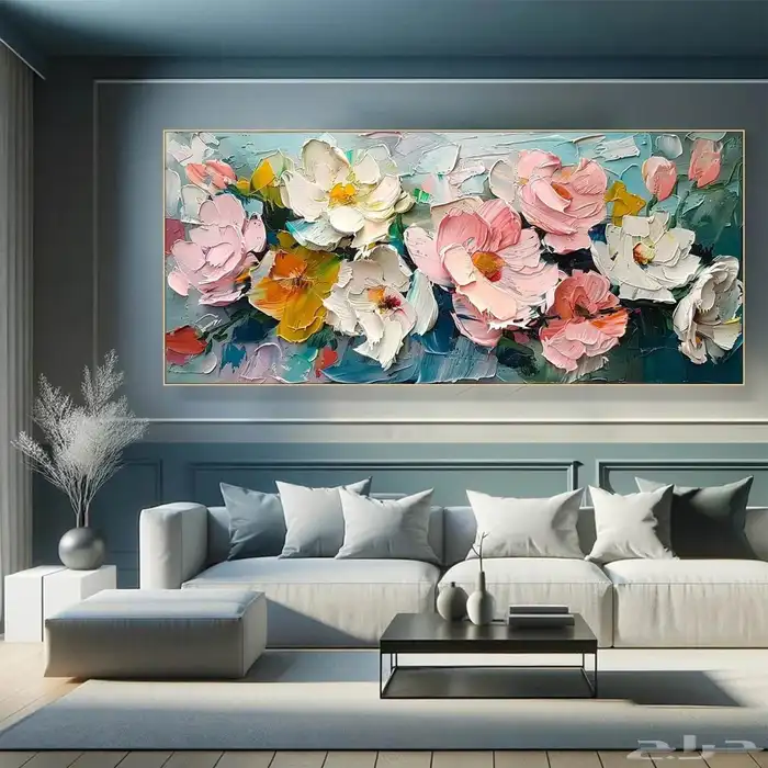 لوحات حائط كانفس ثبات الوان بشكل ابدي واتساب او من متجرنا 91