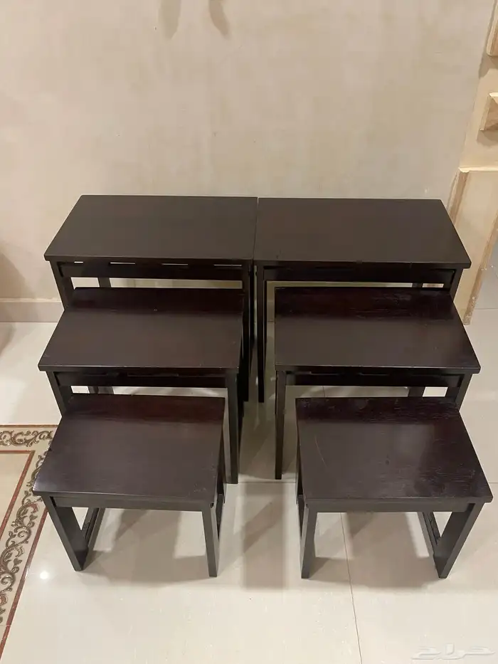 طاولات خدمة طقمين نظيفة جدا 4