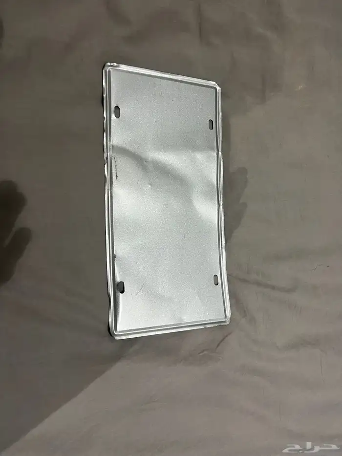 لوحة سيارات أو دباب أو سيكل قطعة واحدة بس 1