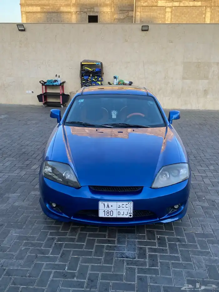 هونداي كوبيه عليها لوحه مميزه 9