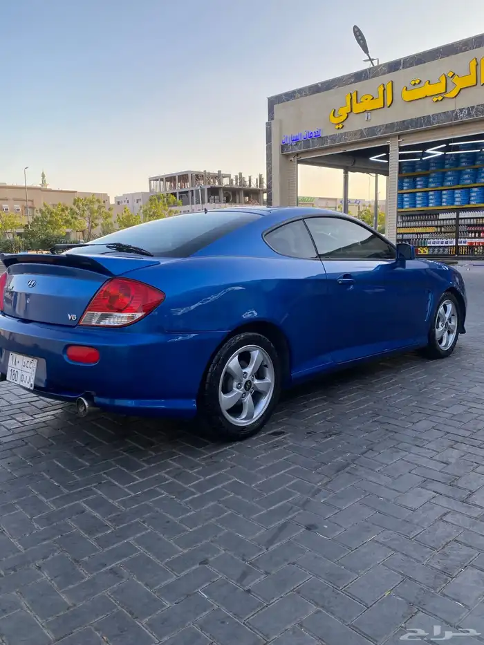 هونداي كوبيه عليها لوحه مميزه 5