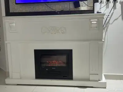 مدفاء وطاولة مدخل تصميم اوربي اخت الجديد 1