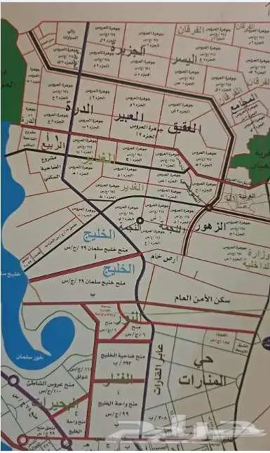 للبيع قطعة ارض في مخطط اليسر. 2س شارع 16م وعلى ممر ثم حديقة 1