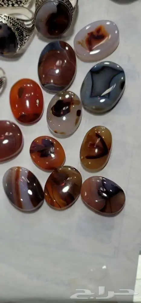 خواتم عقيق يمني درجه اولى 7