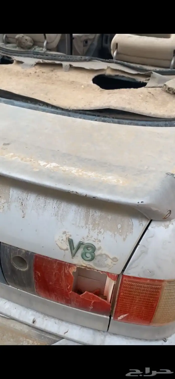 اودي قديم مراتب وكاله و طبلون و جنط و قير وكاله 2